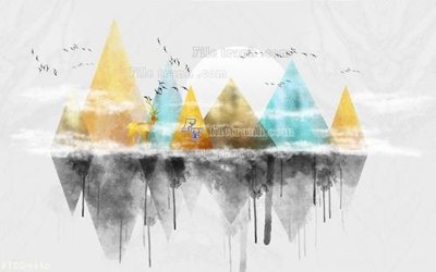 Tải file File in tranh tường 3D FT204456 (ảnh gốc) 300dpi File in tranh tường 3D FT204456