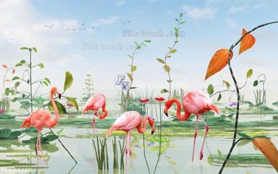 Chi tiết file ảnh File in tranh tường 3D FT204482 sắc nét