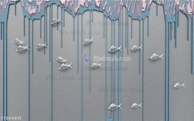 File PSD File in tranh tường 3D FT204535 (chất lượng in ấn)