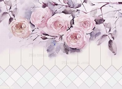 File gốc File in tranh tường 3D FT204583 (cho in UV) siêu nét