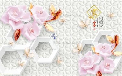 Chi tiết file ảnh File in tranh tường 3D FT204593 sắc nét