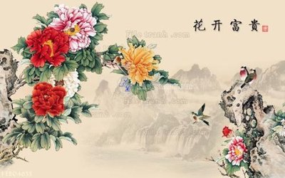 File gốc File in tranh tường 3D FT204635 (trang trí) phòng ngủ