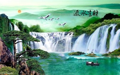 File PSD File in tranh tường 3D FT204661 (gốc) nhiều lớp (multi-layer)