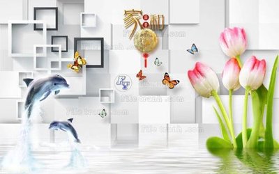 Download file File in tranh tường 3D FT204664 (chuẩn in) File in tranh tường 3D FT204664