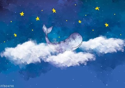 File in trần File in tranh tường 3D FT204732 (file gốc) chủ đề vũ trụ