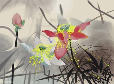 Ảnh gốc File in tranh tường 3D FT204738 (độ nét cao) in mica