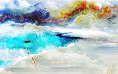 File ảnh File in tranh tường 3D FT204776 (gốc) trang trí khách sạn