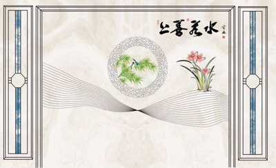 File tranh gốc File in tranh tường 3D FT204821 (bản đẹp) độc quyền