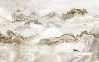 File ảnh File in tranh tường 3D FT204836 (gốc) cho trang trí nhà hàng