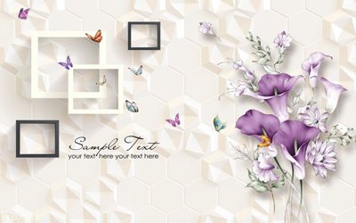 Tải file File in tranh tường 3D FT204872 (PSD) cho in tranh kính