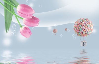 File tranh in trần 3D File in tranh tường 3D FT204882 (ảnh gốc)