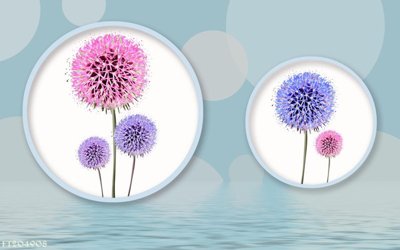 File gốc File in tranh tường 3D FT204908 (cho in UV) siêu nét