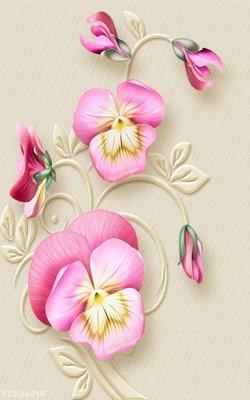 File gốc File in tranh tường 3D FT204919 (in mica) cắt laser