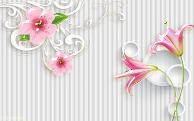 File gốc File in tranh tường 3D FT204920 (AI/EPS) cho in ấn