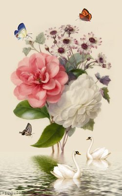 Tải file File in tranh tường 3D FT204927 (gốc) làm file tranh quảng cáo