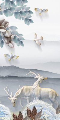 File tranh in mica File in tranh tường 3D FT204943 (độ phân giải cao)