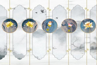 Tải về hình ảnh gốc File in tranh tường 3D FT204959 sắc nét