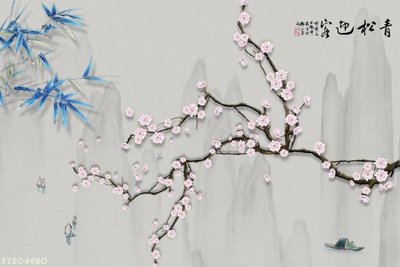 File gốc File in tranh tường 3D FT204980 (PNG) không nền chất lượng