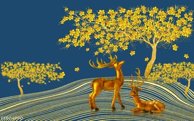 File gốc File in tranh tường 3D FT204990 (phong cách) châu Âu