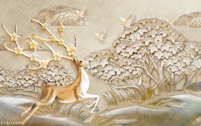 File gốc File in tranh tường 3D FT204992 (ảnh rõ nét) để in