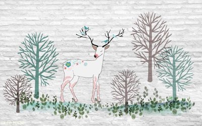 Download file tranh PSD File in tranh tường 3D FT205000 để chỉnh sửa