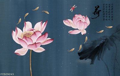 Cung cấp file tranh gốc File in tranh tường 3D FT205043 độc quyền