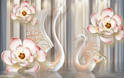 File PSD File in tranh tường 3D FT205085 (bản gốc) độ phân giải cao