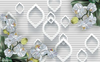 File tranh File in tranh tường 3D FT205099 (ảnh gốc) in trần xuyên sáng