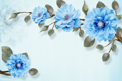 File gốc File in tranh tường 3D FT205117 (in mica) trang trí