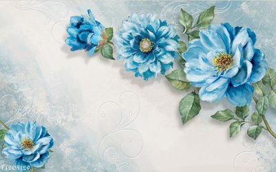 File gốc File in tranh tường 3D FT205129 (bản quyền) cho in ấn