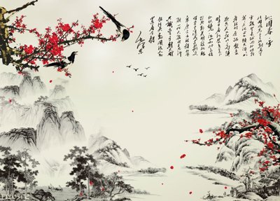 Tải file File in tranh tường 3D FT205132 (gốc) làm tranh treo tường