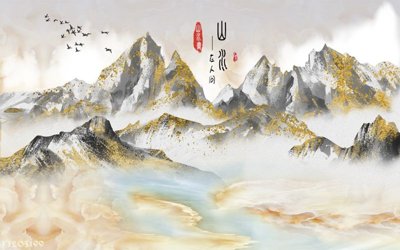 File gốc File in tranh tường 3D FT205199 (dành cho trang trí nội thất)