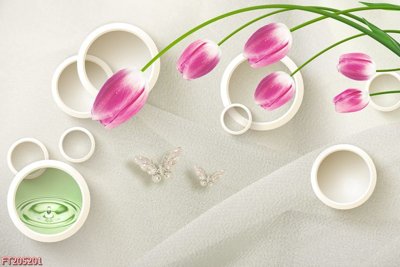 Tải file File in tranh tường 3D FT205201 (ảnh gốc) in tranh kính