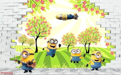 Mua file gốc File in tranh tường 3D FT205208 (PSD) tại Filetranh.com