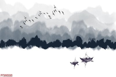 File gốc File in tranh tường 3D FT205225 (in mica) cắt laser