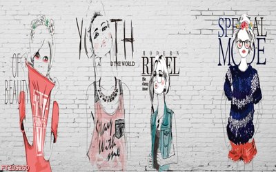 Tải file File in tranh tường 3D FT205260 (gốc) chủ đề hoa sen