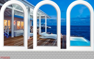 Tải file gốc File in tranh tường 3D FT205285 (bản PSD) đầy đủ layer