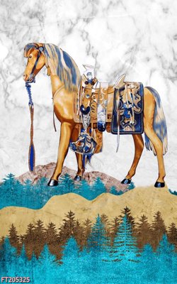 Download file ảnh gốc File in tranh tường 3D FT205325 để in ấn