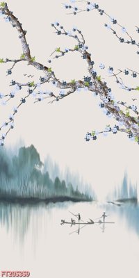 File gốc File in tranh tường 3D FT205359 (in lụa) cao cấp