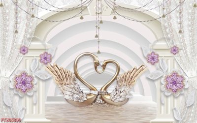 Tải file File in tranh tường 3D FT205399 (gốc) làm tranh treo tường