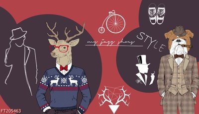 File gốc File in tranh tường 3D FT205463 (thiết kế) cho in ấn