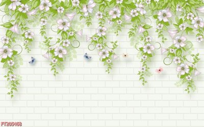 Tải file PSD File in tranh tường 3D FT205468 (nguyên layer) để in