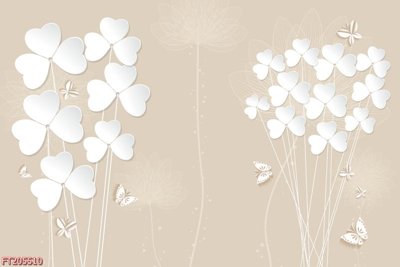 File gốc File in tranh tường 3D FT205510 (cho in ấn) độc quyền