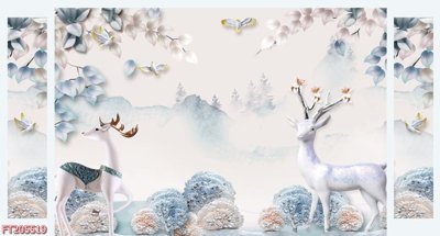 File tranh File in tranh tường 3D FT205519 (gốc) in backlit film