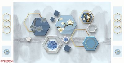 File in ấn File in tranh tường 3D FT205534 (bản gốc) chất lượng cao