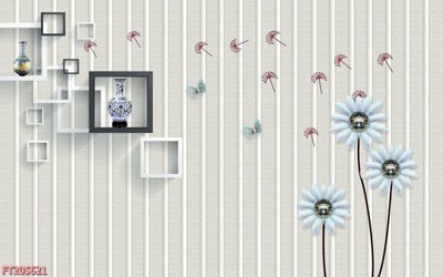 File in trần File in tranh tường 3D FT205621 (bản gốc) trời sao