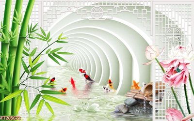 File tranh quảng cáo File in tranh tường 3D FT205673 (download file gốc)