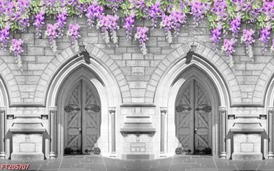 File gốc File in tranh tường 3D FT205707 cho in ấn và thiết kế