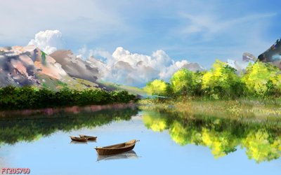 Download file gốc File in tranh tường 3D FT205709 (in mica) trang trí