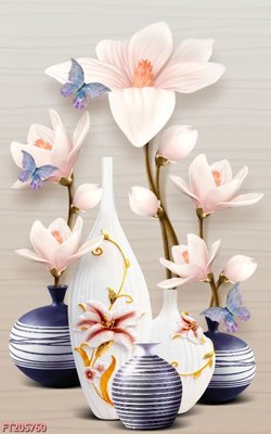 File in ấn chuyên nghiệp File in tranh tường 3D FT205760 (file gốc)